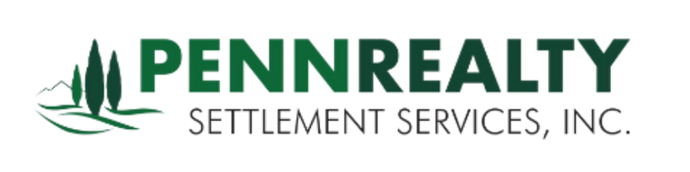 The logo for penn realty settlement services inc.