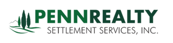 The logo for penn realty settlement services inc.