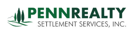 The logo for penn realty settlement services inc.