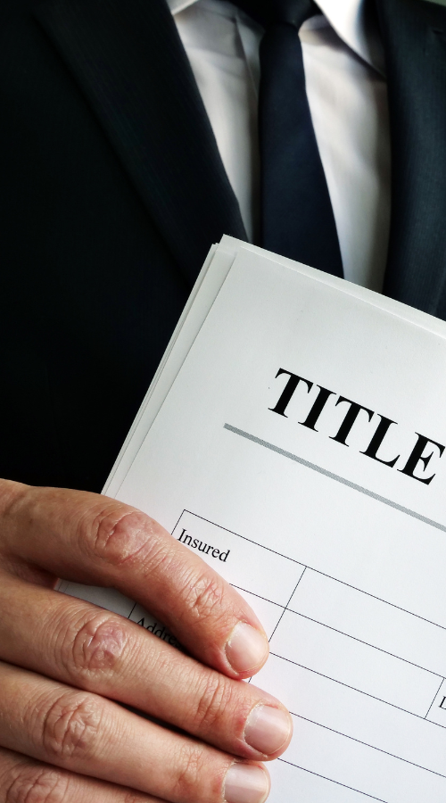 Title Insurance Paperwork
