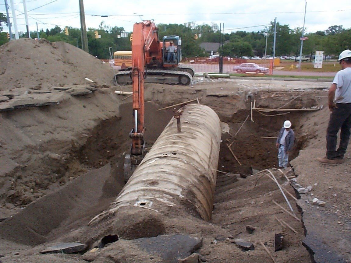 Underground storage tank removal by certified field technicians 
