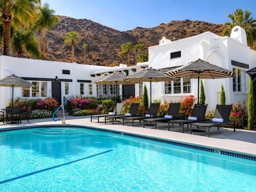 Gloria Palm Springs boutique hotel in the former Gloria Swanson estate in Palm Springs California