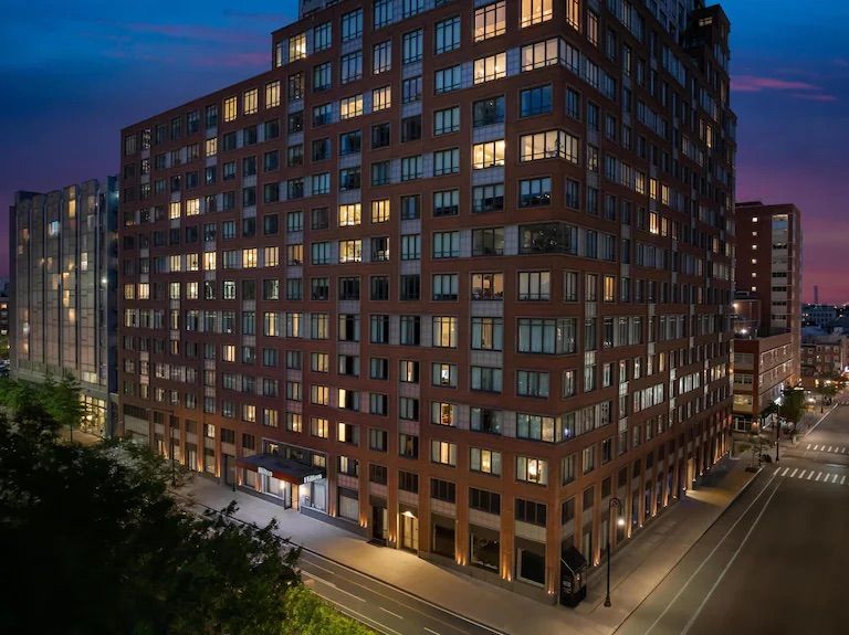 Hilton Brooklyn New York renovated guest rooms and lobby in Downtown Brooklyn after 5.5 million dollar renovation
