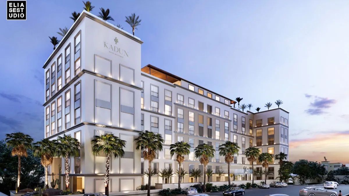 Kadun Hotel Boutique Cabo San Lucas opened 2025 downtown marina El Medano Beach rooftop pool 110 rooms Mexico Grand Hotels boutique