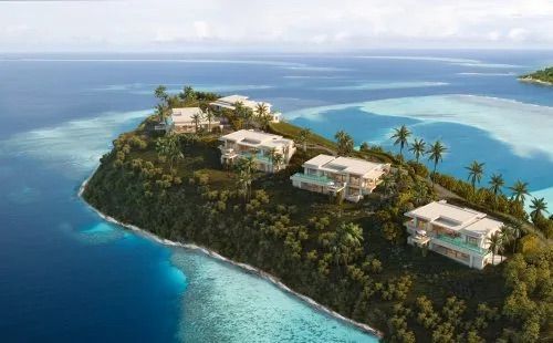 Six Senses South Carolina Islands eco-resort rendering spanning Hilton Head Daufuskie and Bay Point Island South Carolina