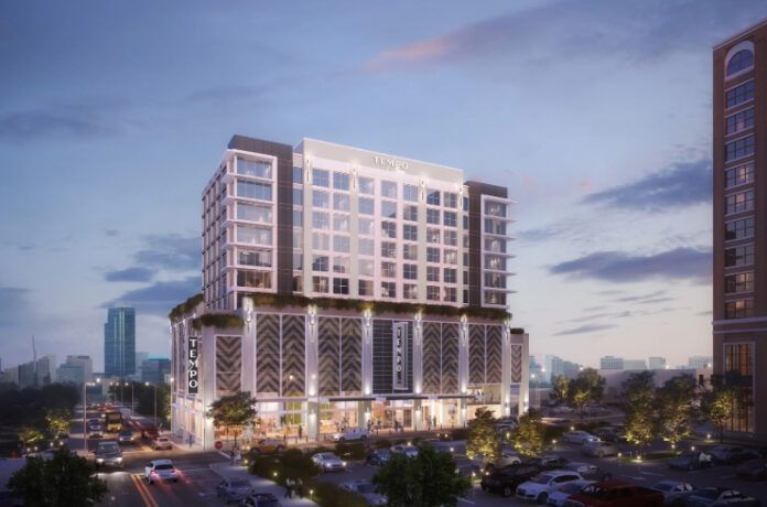 Tempo by Hilton Nashville Midtown hotel near Vanderbilt and Music Row opened February 2026