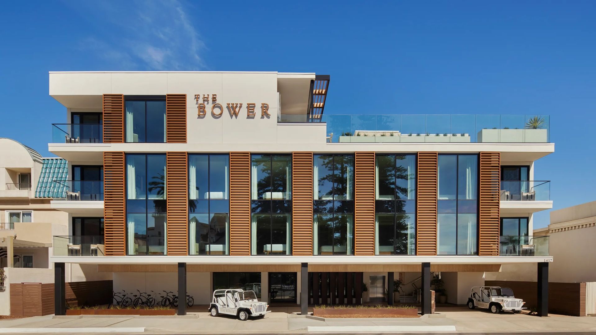 The Bower Coronado luxury boutique hotel near Coronado Beach California