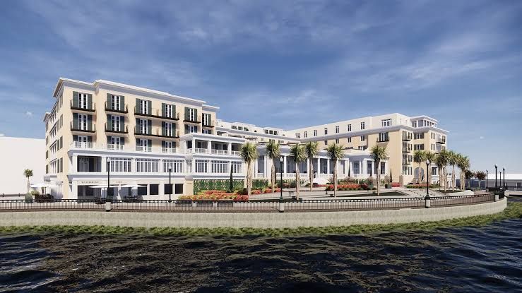 The Cooper newly opened luxury waterfront hotel in the French Quarter of Charleston SC