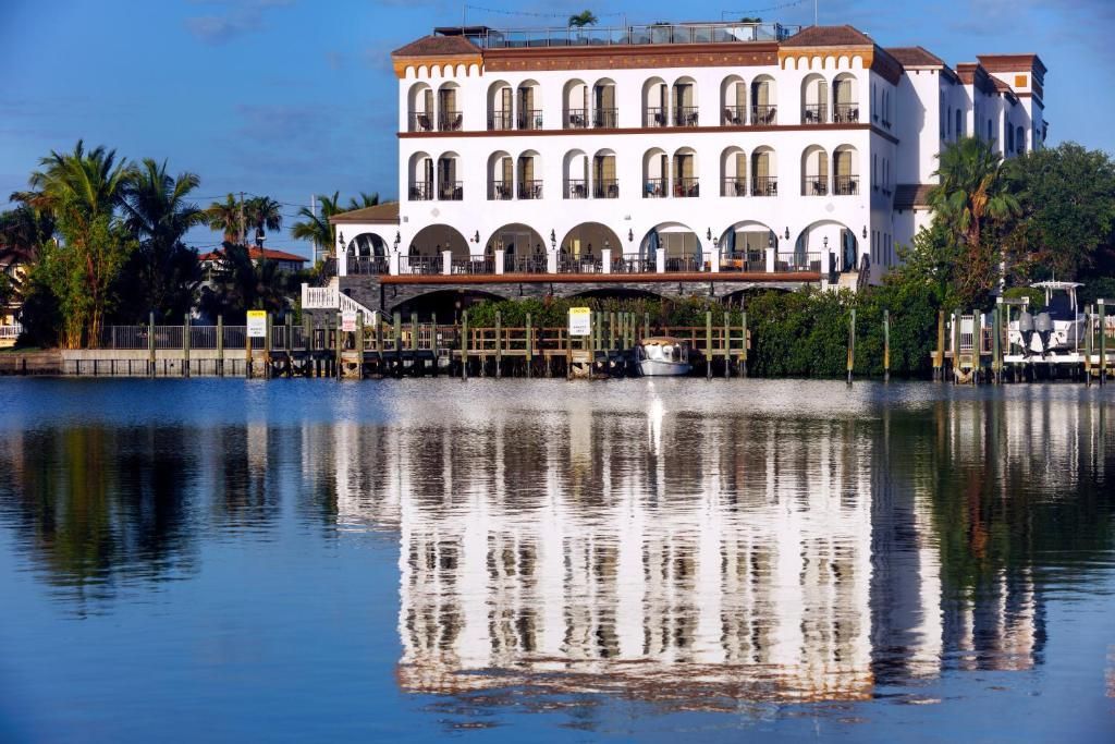 The Hotel Zamora St Pete Beach Florida Mediterranean waterfront hotel reopened 2025 Azura Coastal Kitchen Bar private marina