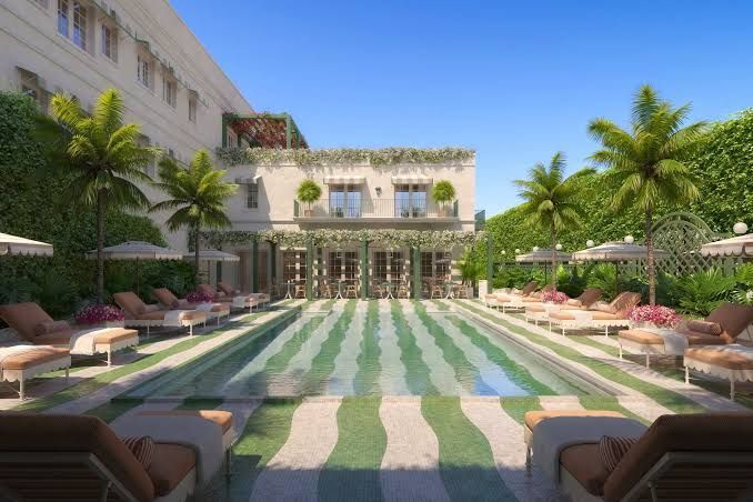 The Vineta Hotel Oetker Collection newly opened luxury hotel on Palm Beach Island Florida
