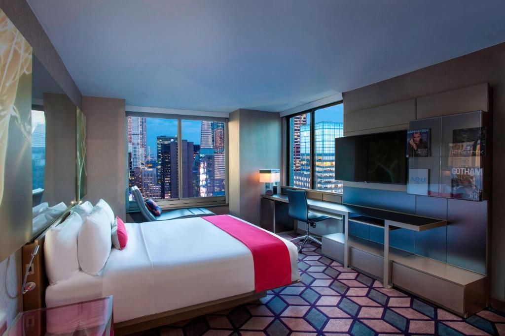 W New York Union Square renovated hotel reopened 2025 in the landmarked 1911 Guardian Life Building Manhattan