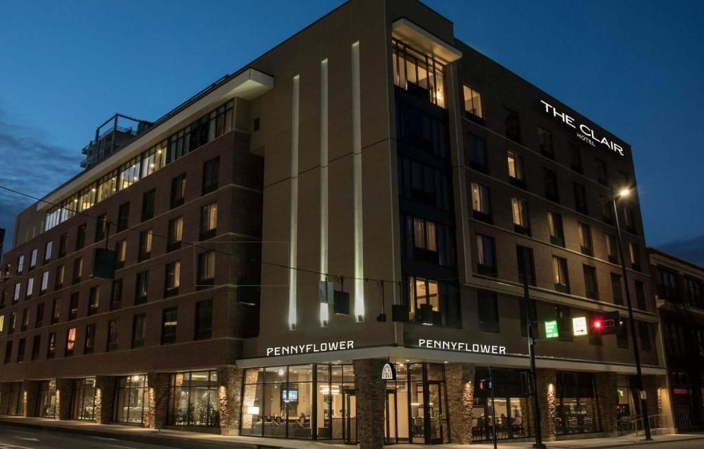 voco The Clair Cincinnati Downtown by IHG opened January 2025 at 701 Broadway with Pennyflower Bistro