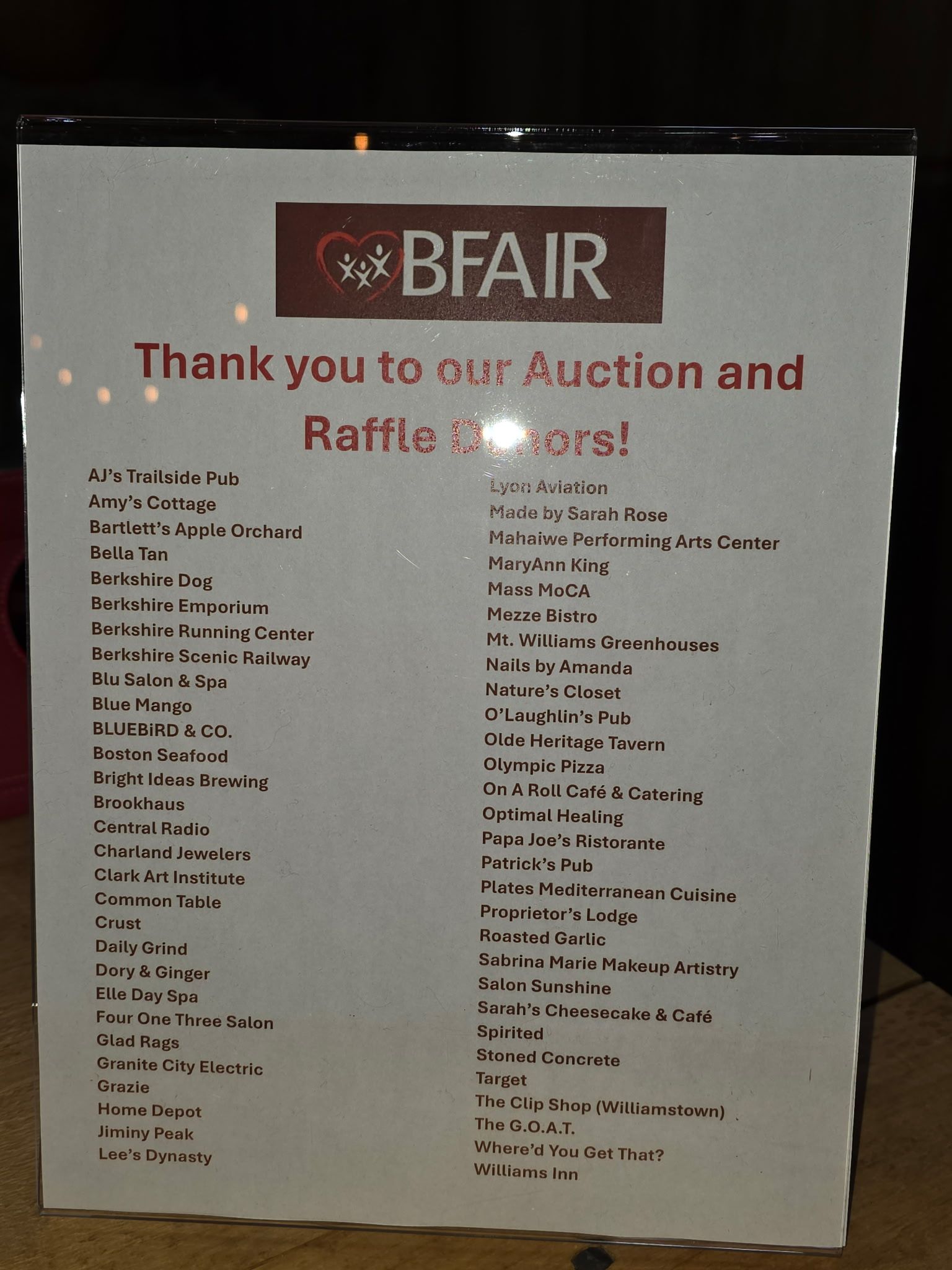 Fall in Love with BFAIR