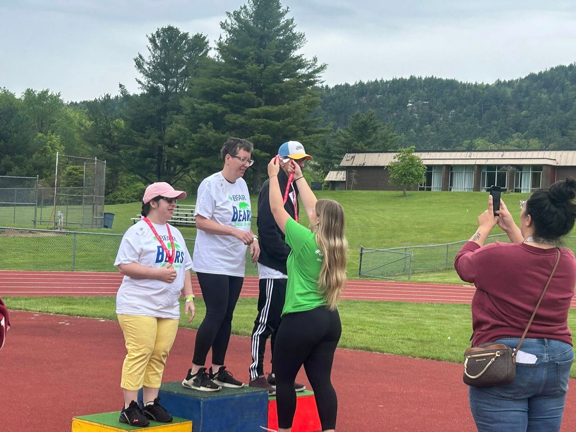 BFAIR staff and athletes at the 2025 Special Olympics