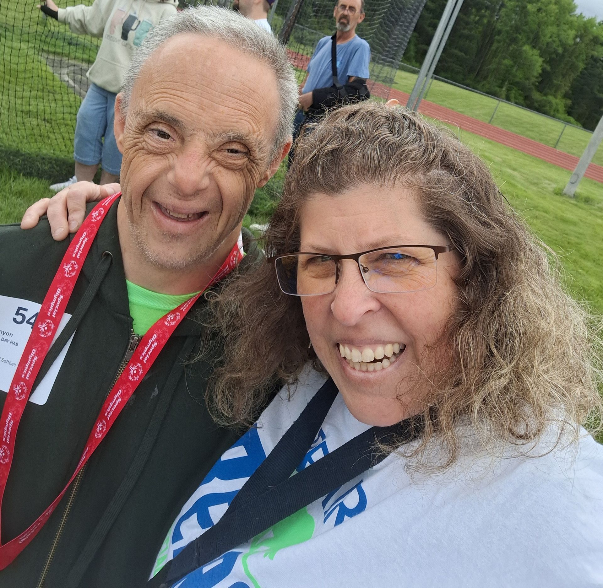 BFAIR staff and athletes at the 2025 Special Olympics
