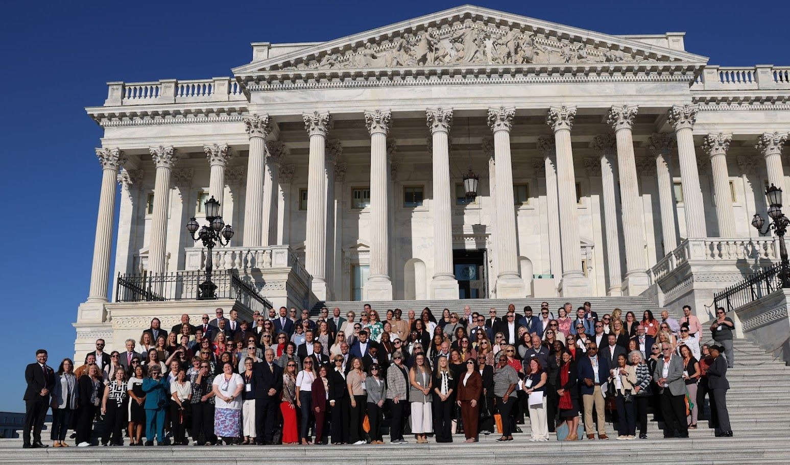 A group of nonprofit agency advocates in Washington DC