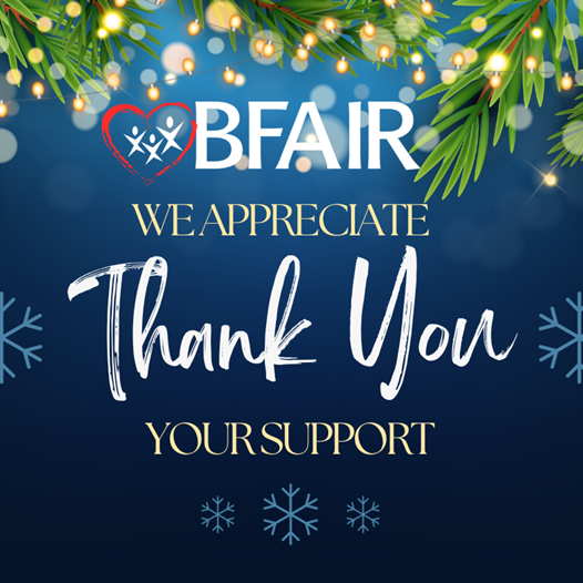 Heart of BFAIR Thank You