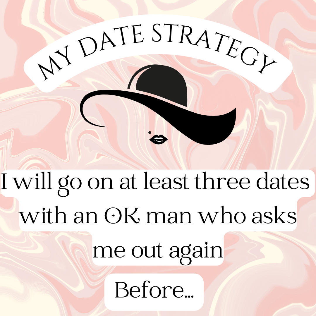 Text on a pink marbled background reads, 