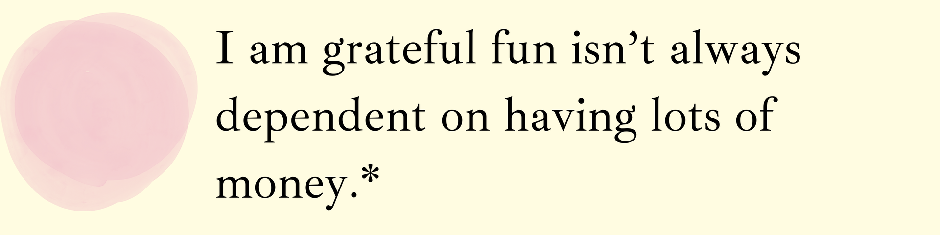 A pale pink circle sits next to the text: 