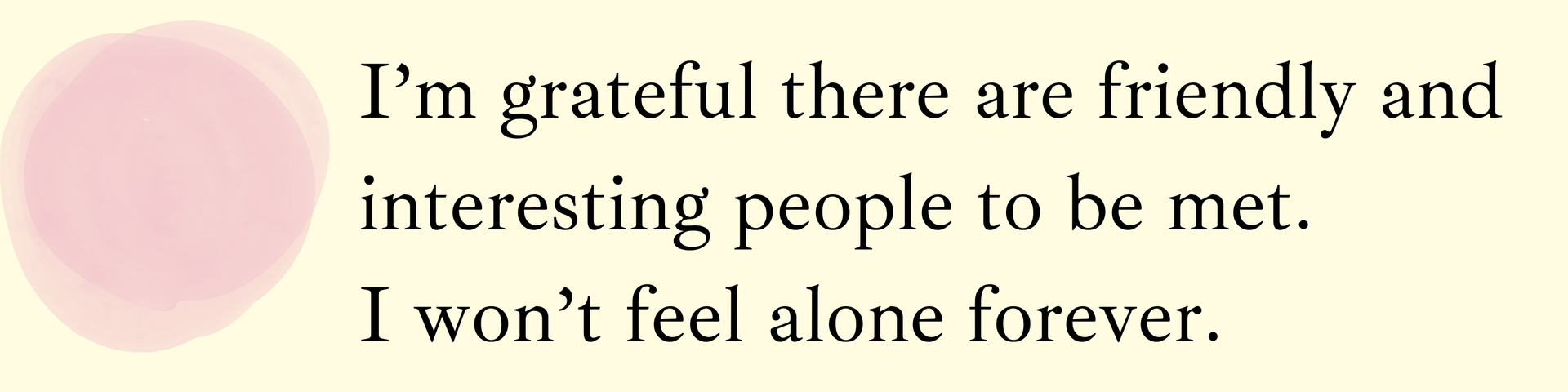A pink circle next to the text: 