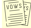Two stacked sheets of light yellow paper, each labeled 
