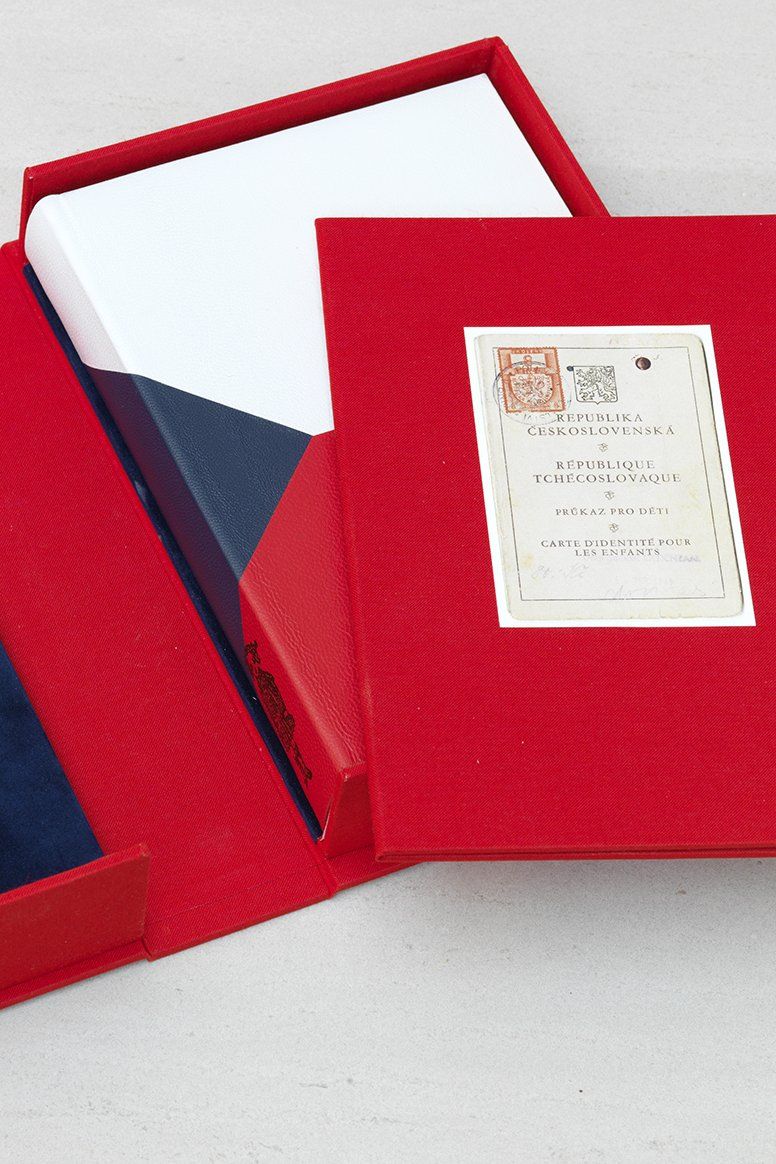 Solander box and binding of Artist's Edition of 
