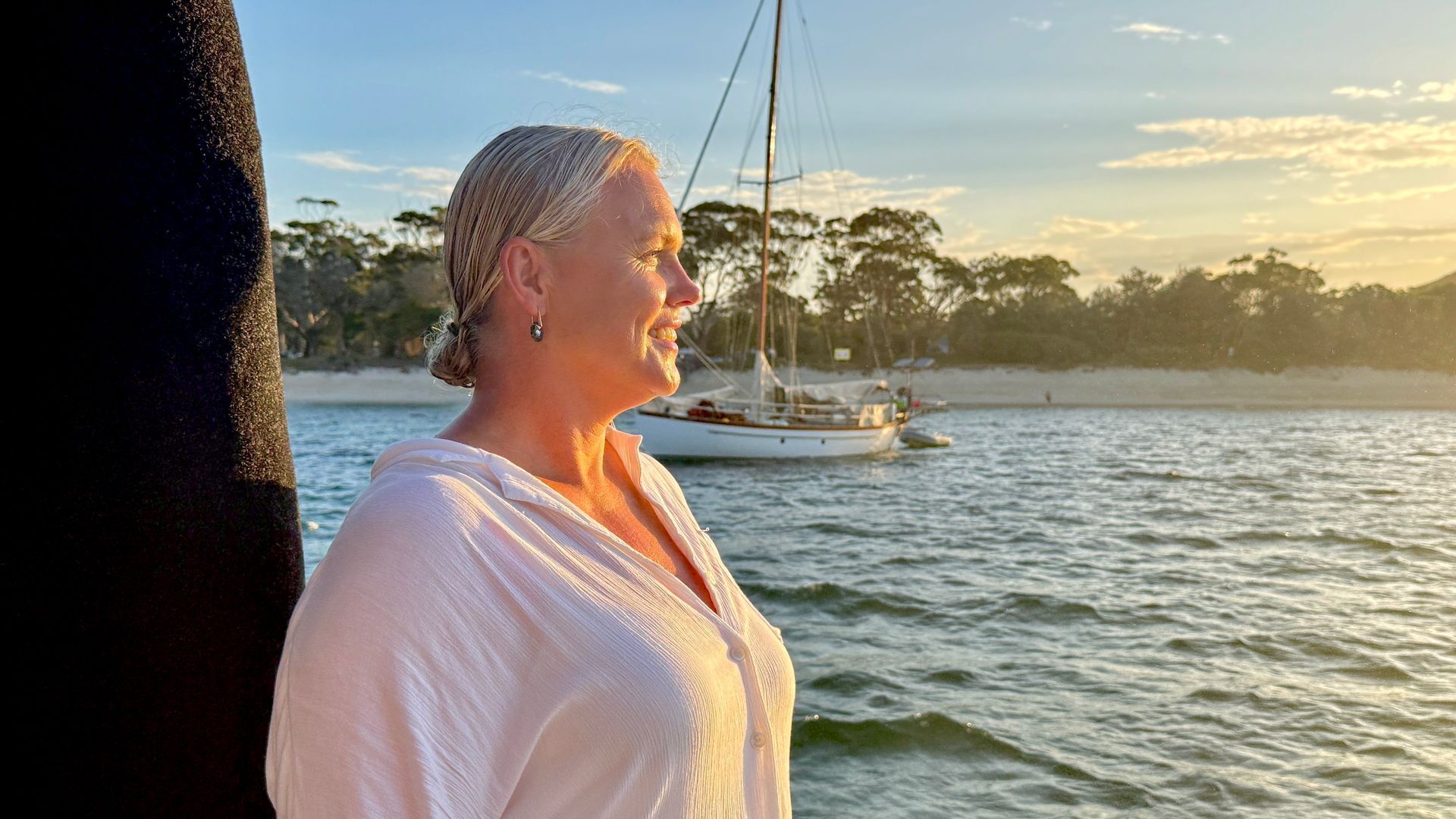 Group of Women Posing on A Pier with The Ocean in The Background — YKnot Cruises in Nelson Bay, NSW