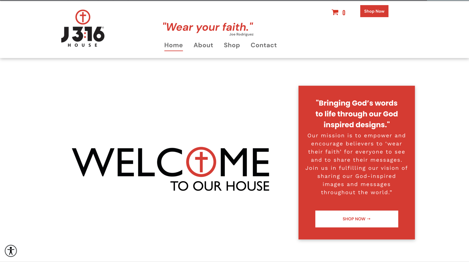 Website homepage: 