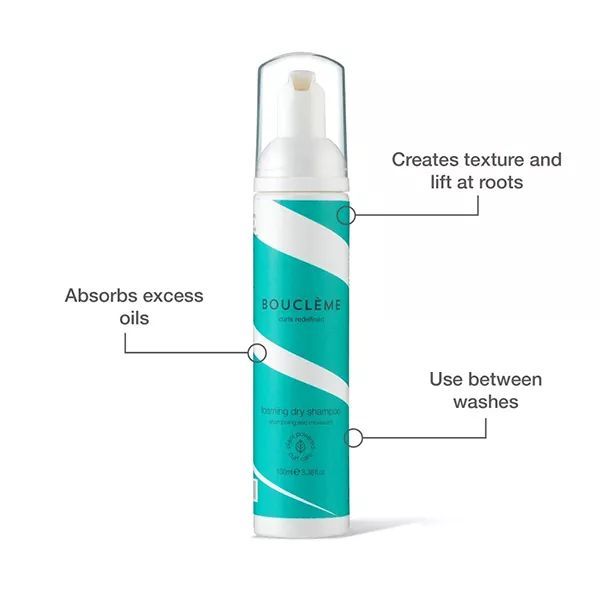 BOUCLÈME CLEANSE FOAMING DRY SHAMPOO 100ml