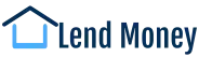 Logo with a house icon and 