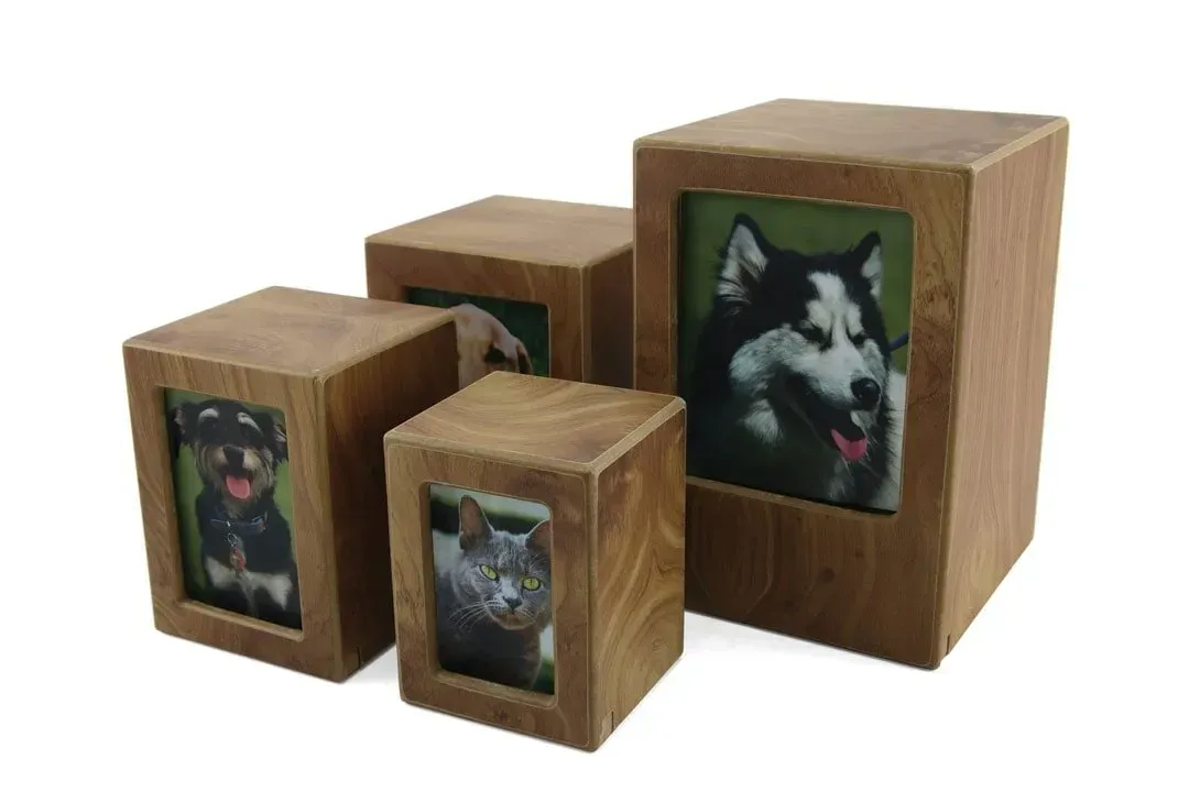 Photo Urn Natural | Fort Collins, CO | Precious Memories Pet Cemetery and Crematory