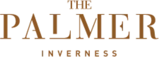 Logo for The Palmer Inverness, brown text on white background.
