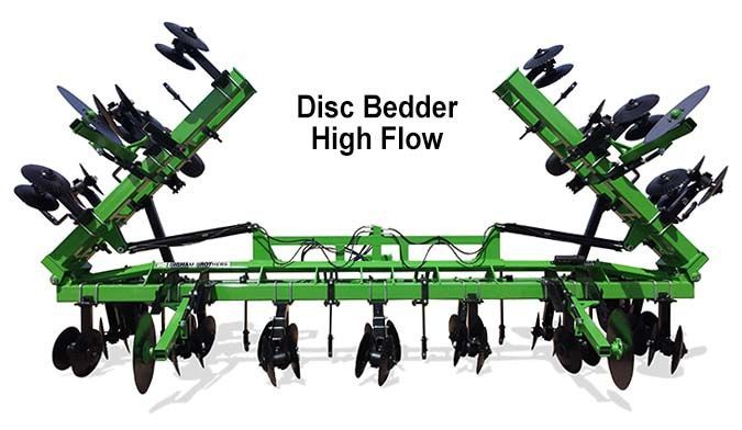 A picture of a disc beeder high flow machine