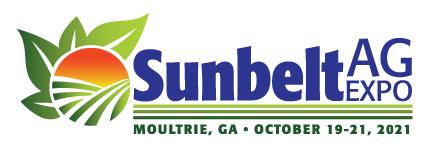The sunbelt ag expo logo is shown on a white background.