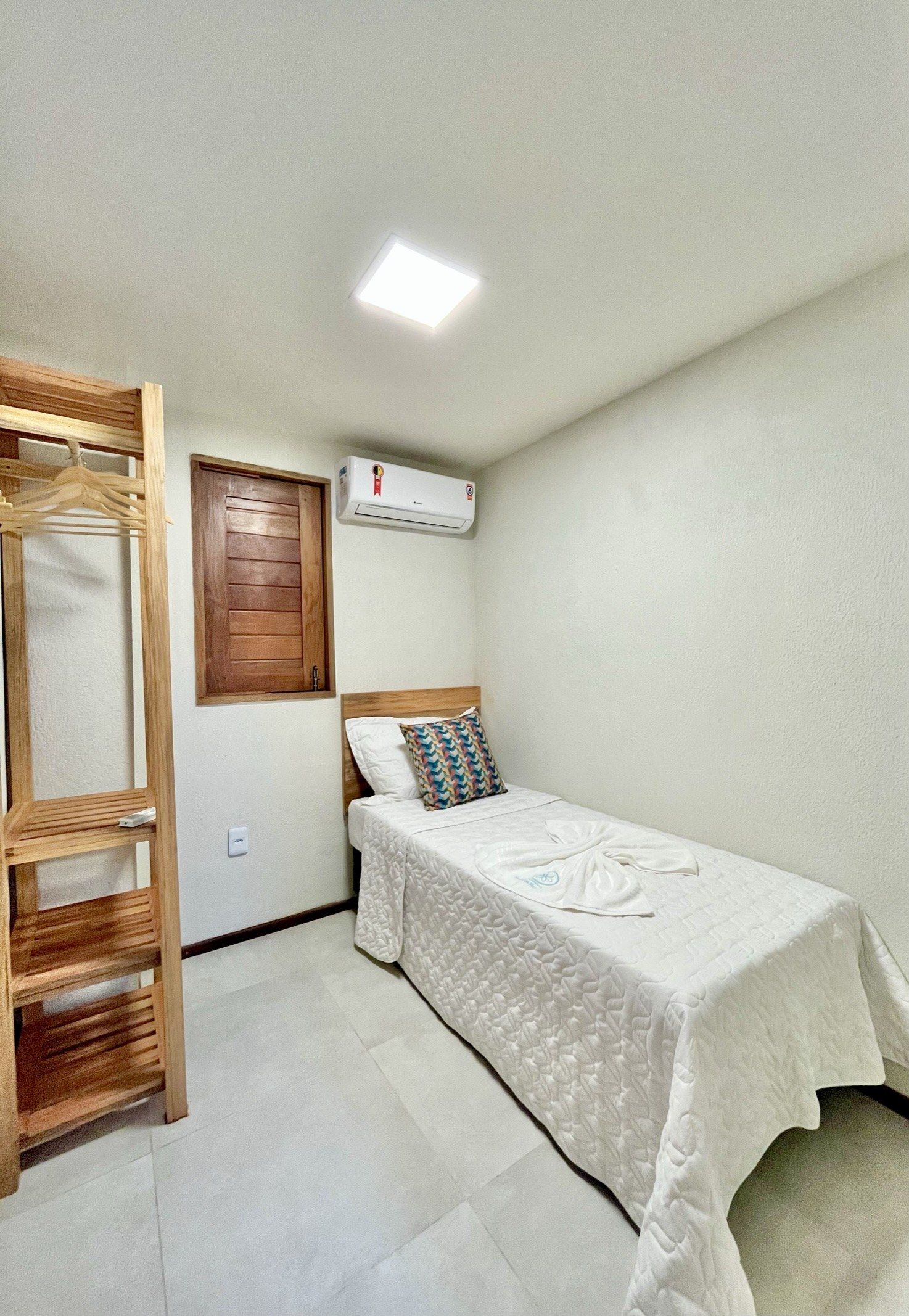 Quarto com ar condicionado