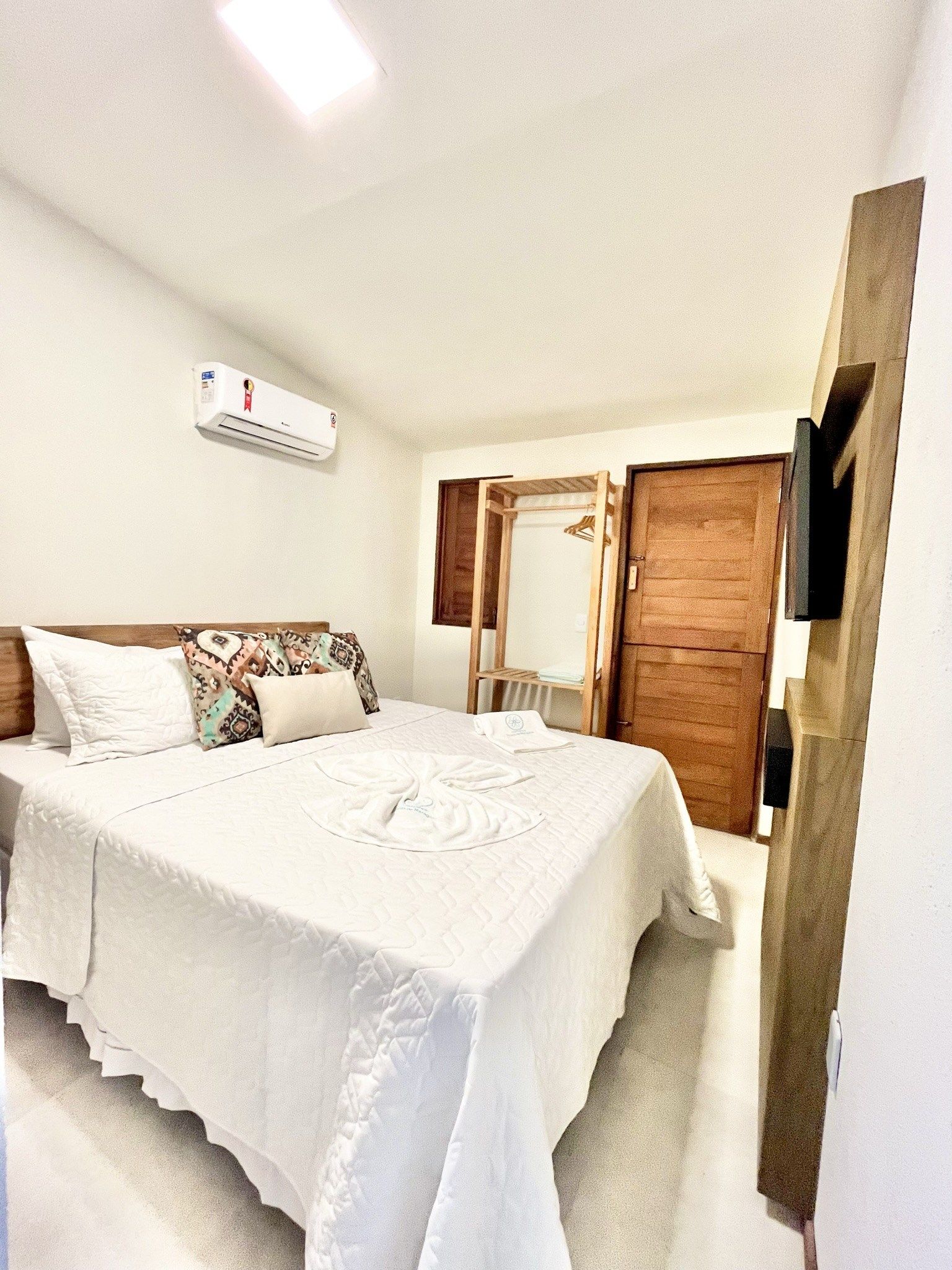 Quarto com ar condicionado