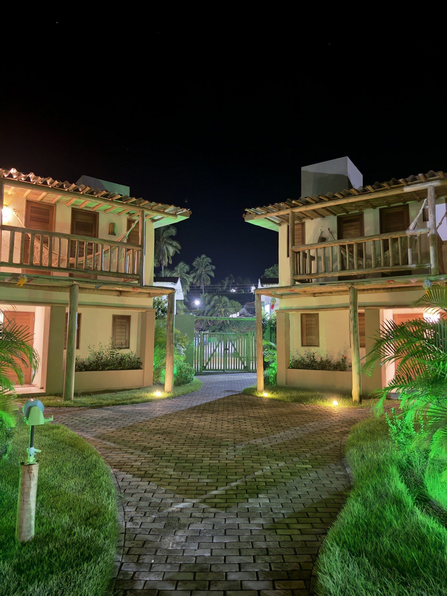 Casas a noite