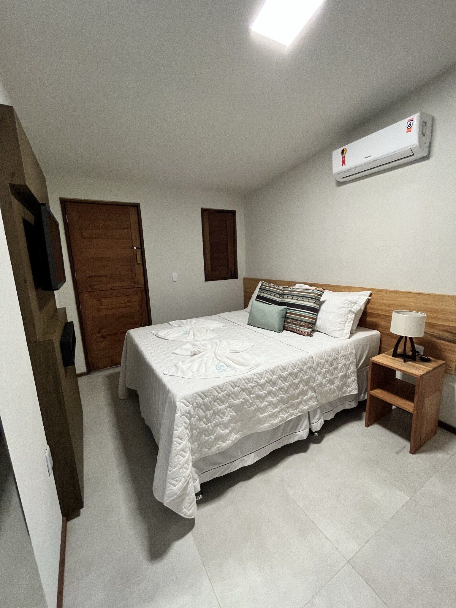 Quarto com ar condicionado
