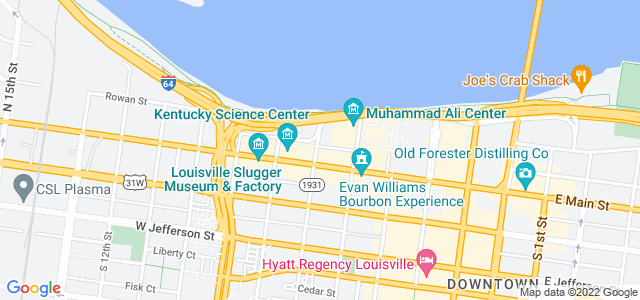 Map of business location