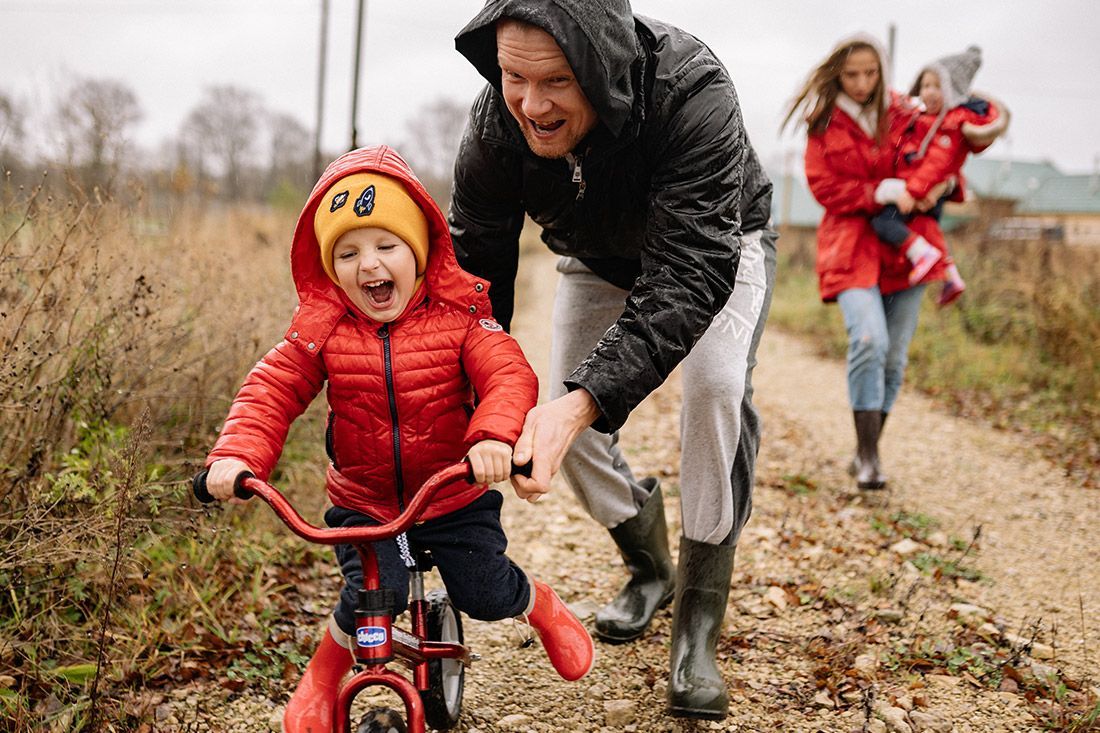 Father and Kid Playing - Autism + Support