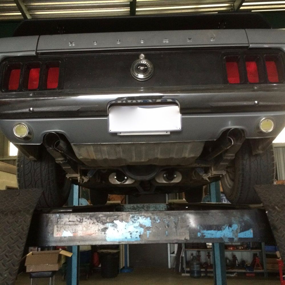 Muscle Car Pipe — Wodonga Exhaust Centre in Wodonga, VIC