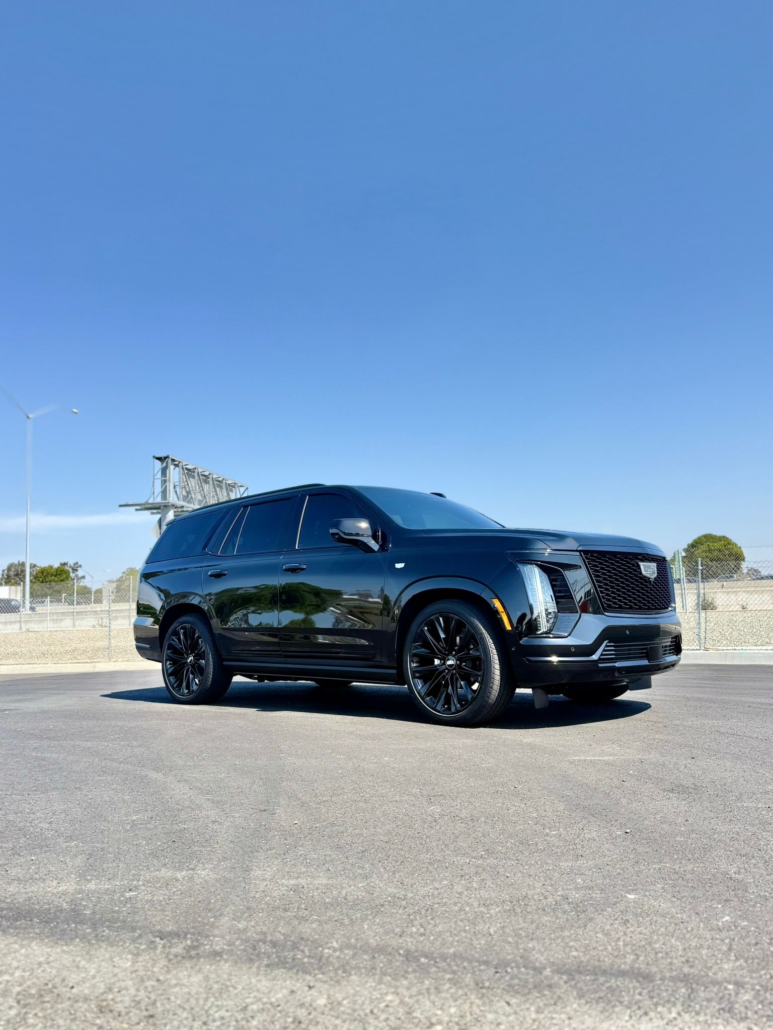 ceramic coated black suv