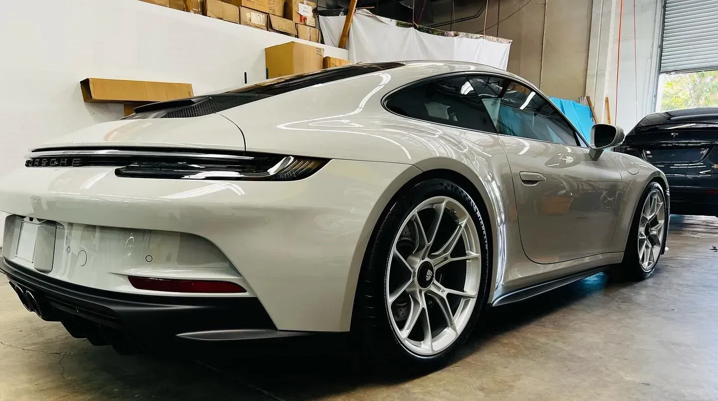 PPF Installation on Porsche