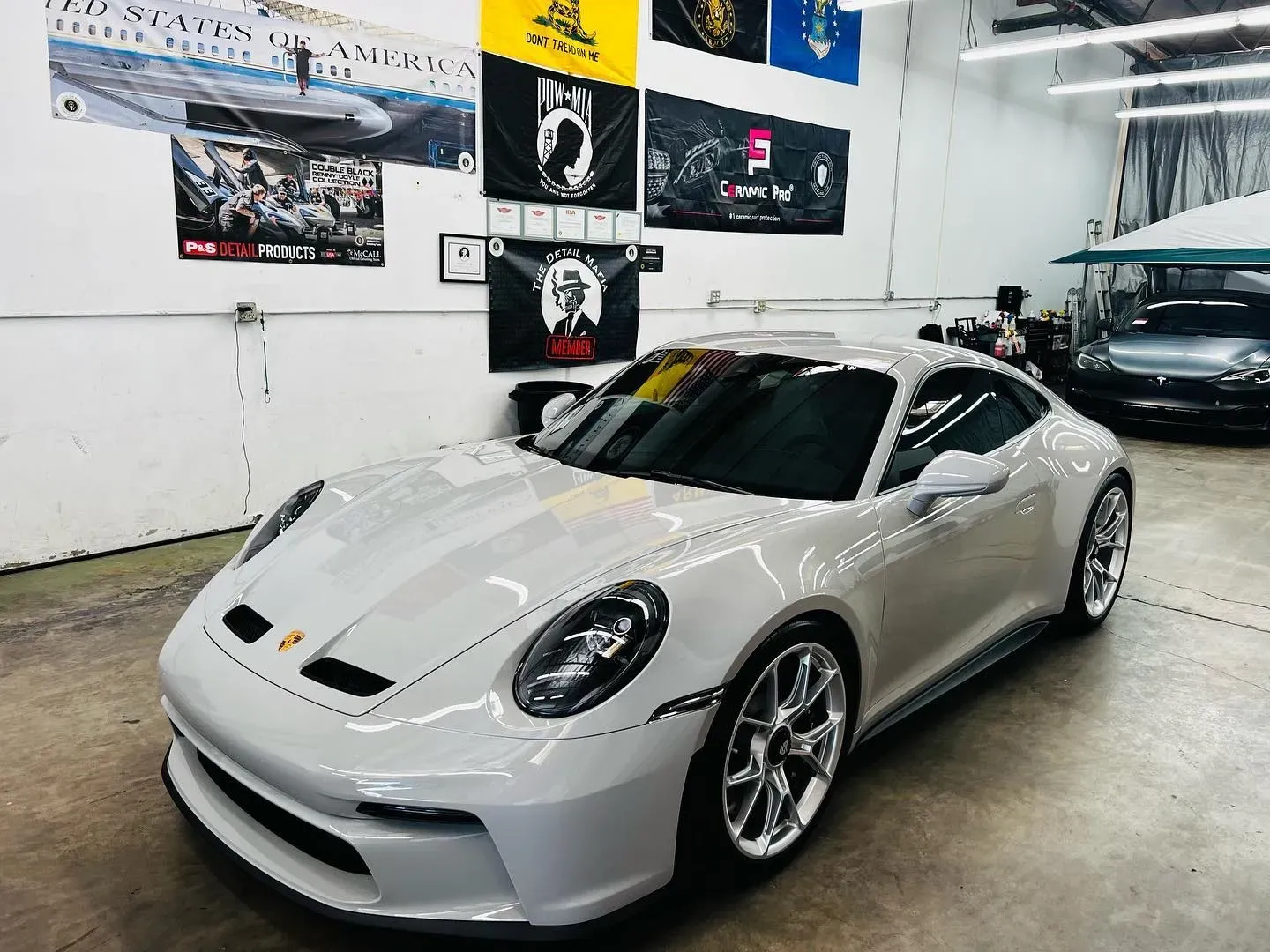 paint protection film on car