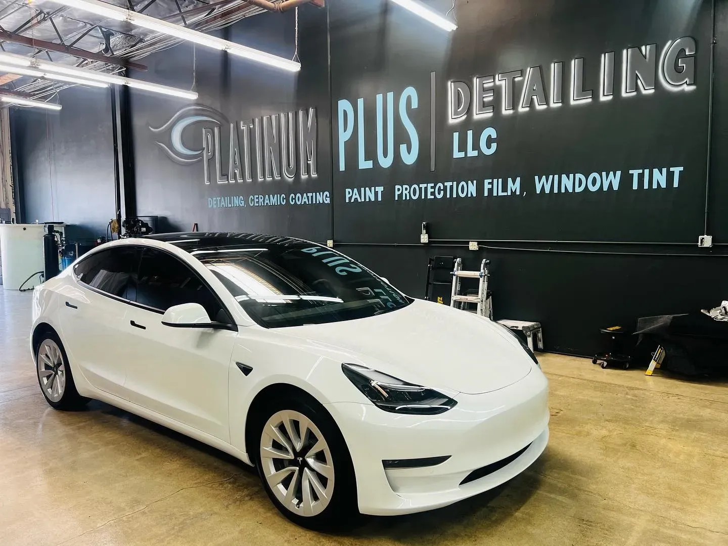 window tinting in black car