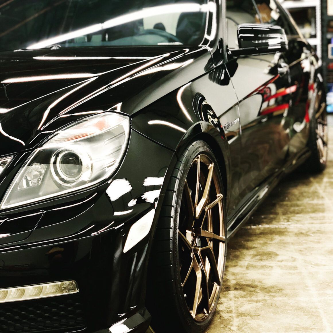 ceramic coated car