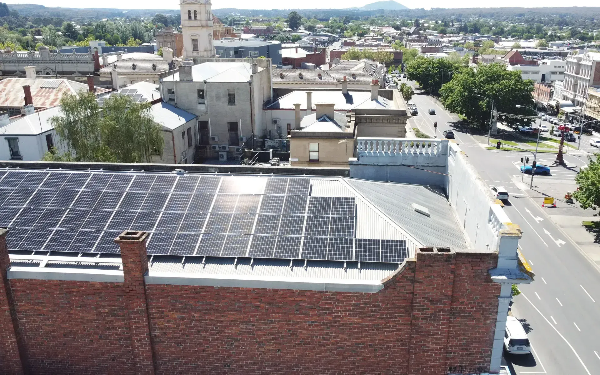 Ballarat Solar Group - Solar Panel and Battery Commercial Install Colliers Real Estate Ballarat