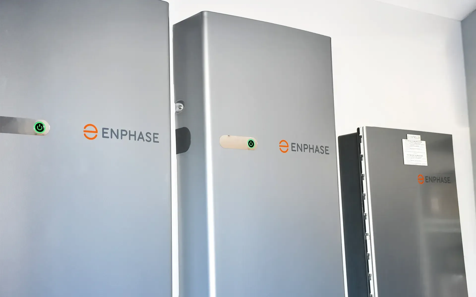 Enphase solar system with Tindo panels, IQ8 microinverters, 20kWh battery system and controller unit in Dereel, Victoria