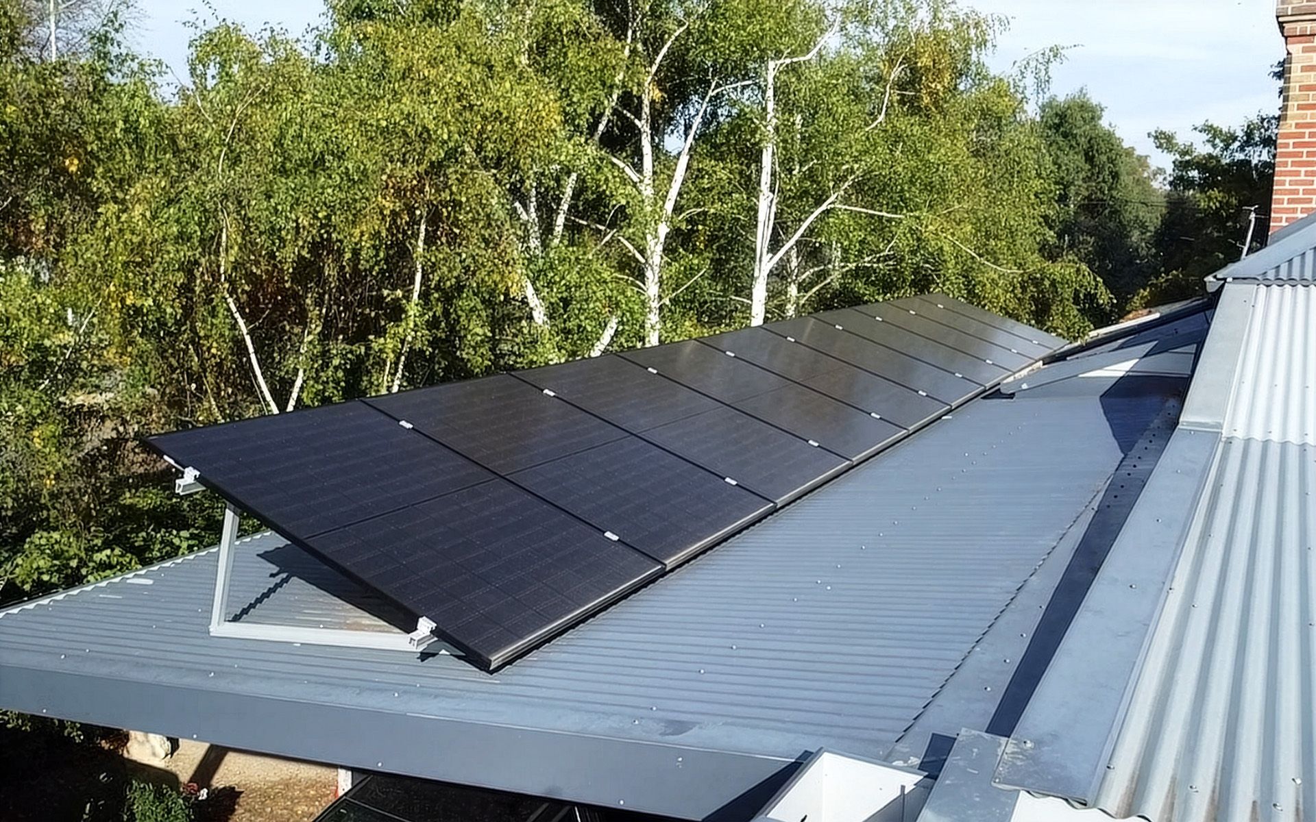 6.6 kW Suntech solar panel system with Enphase microinverters and 20 kWh battery storage installation in Ballarat