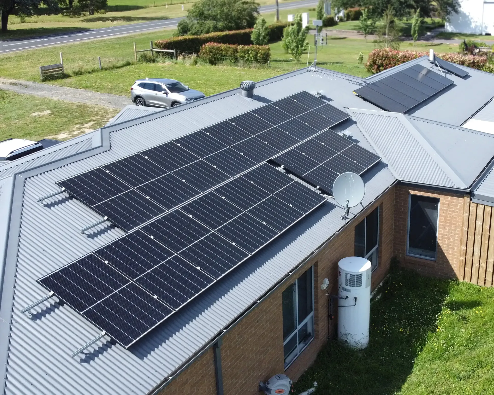 Local residential solar installation in Smythesdale by Ballarat Solar Group